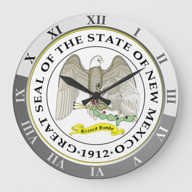 Neues Mexiko Große Wanduhr (Vorderseite)
