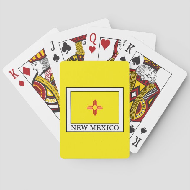 Neues Mexiko Spielkarten (Rückseite)