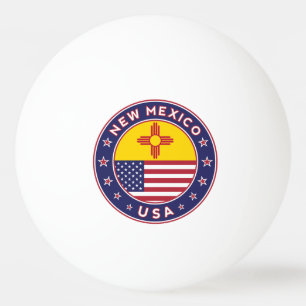 Neues Mexiko Tischtennisball