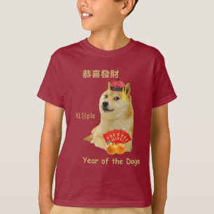 Neues Mondjahr - Jahr des Doge T-Shirt