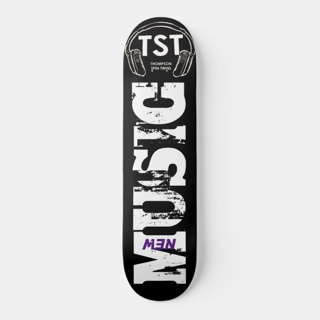 NEUES MUSIC-Skateboard Skateboard (Vorderseite)