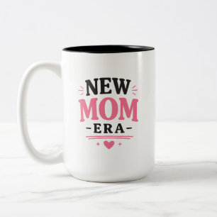 Neues-Mutter-Ära-Tasse Lustiges Geschenk für neue Zweifarbige Tasse
