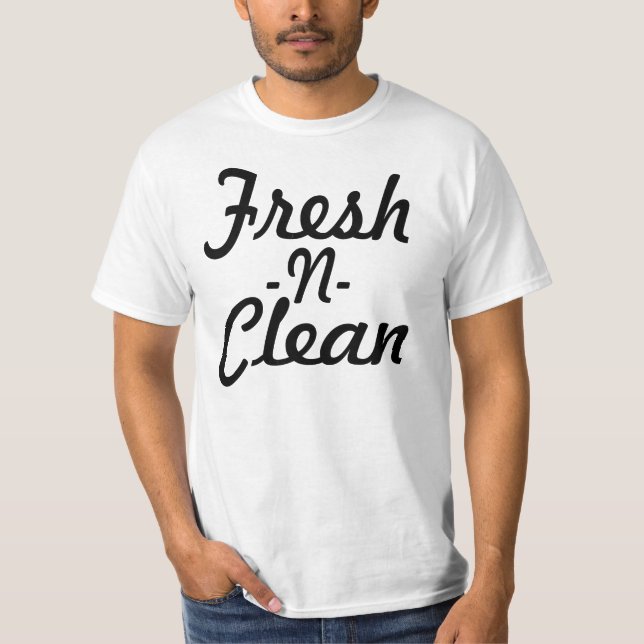 Neues N sauber T-Shirt (Vorderseite)