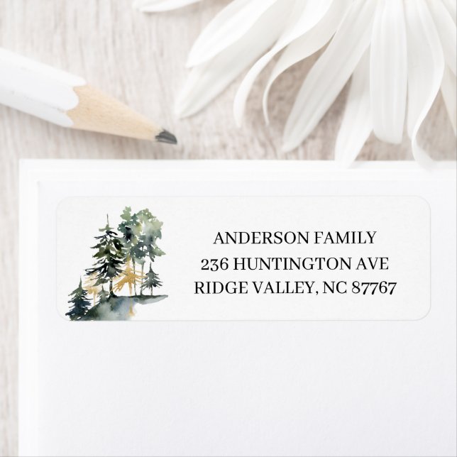 Neues Neck des Holzbergwerks - Neues Adressetikett (Insitu)