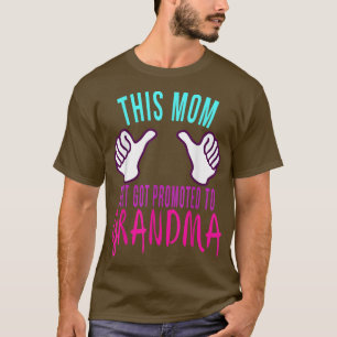 Neues Oma Baby Duwer Gender Reveal Party Funny T-Shirt