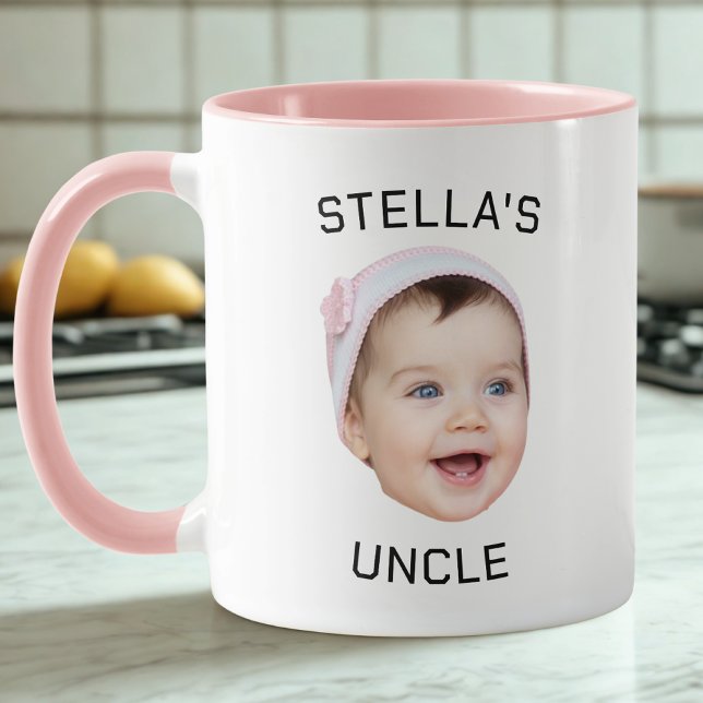 Neues Onkel Gift Foto, Custom Baby Face Foto Gesch Tasse (Von Creator hochgeladen)
