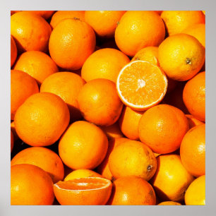 Neues Orangenposter/Print Poster