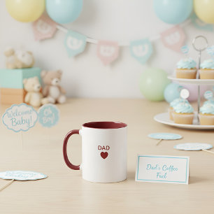 Neues Papa-Geschenk Est 2026 Erwarteter Vater Kaff Tasse