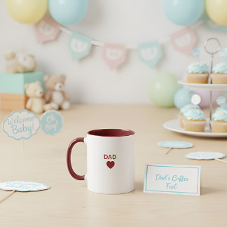 Neues Papa-Geschenk Est 2026 Erwarteter Vater Kaff Tasse