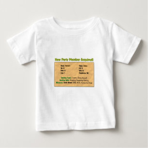 Neues Party-Mitglied! Baby T-shirt
