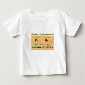 Neues Party-Mitglied! Baby T-shirt