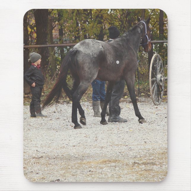 Neues Pferd Mousepad (Vorne)