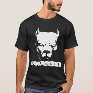 Neues Pitbull amerikanisches festgenageltes T-Shirt
