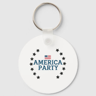 Neues politisches Party Amerika Party 25 Männer Fr Schlüsselanhänger