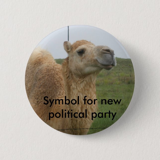 Neues politisches Party Button (Vorderseite)