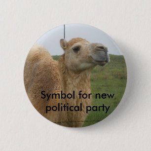 Neues politisches Party Button