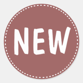 Neues Produkt Runder Aufkleber