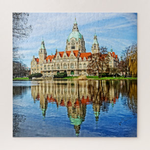 Neues Rathaus - Hannover, Deutschland - 20x20 - 67 Puzzle
