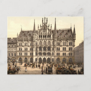 Neues Rathaus in München Postkarte
