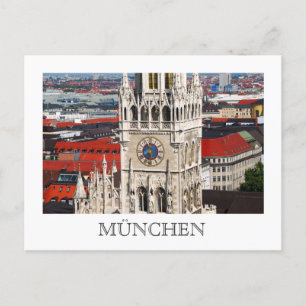 Neues Rathaus, Münchner Postkarte
