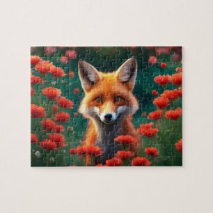Neues reizendes Fox-Puzzle 8x10 Puzzle
