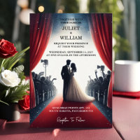 Neues Retro-Kino-Ticket - Beliebteste Hochzeit