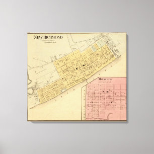 Neues Richmond, Ohio Leinwanddruck