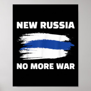Neues Russland Keine russische Anti-Kriegsbewegung Poster