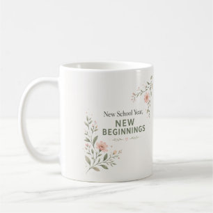 Neues Schuljahr-Lehrermug Geschenk für einen Neu Kaffeetasse