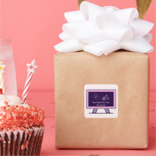 Neues Schuljahr, neue Abenteuer zurück zur Schule Quadratischer Aufkleber