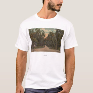 Neues Smyrna, Florida - Ansicht der Magnolie T-Shirt