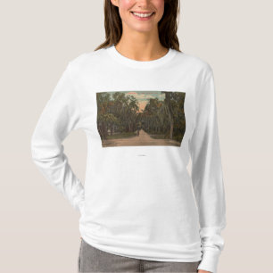 Neues Smyrna, Florida - Ansicht der Magnolie T-Shirt