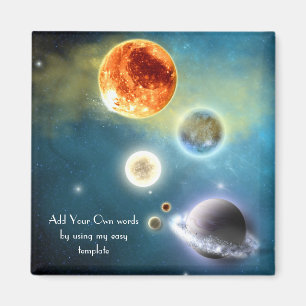 Neues Solarsystem Magnet