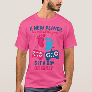 Neues Spieler-Spiel Baby-Shower-Spiel Videospieler T-Shirt