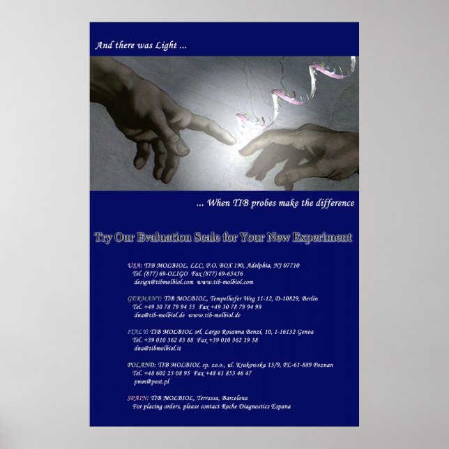 Neues TIB Molbiol Poster (Vorne)