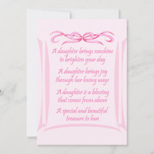 Neues Töchtergedicht Ankündigung