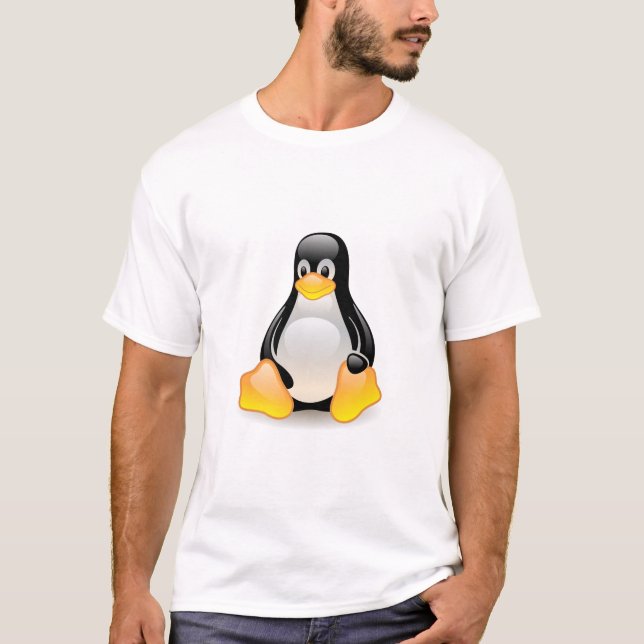 Neues Tux T-Shirt (Vorderseite)