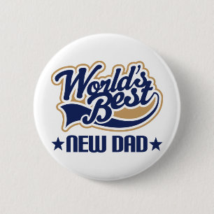 Neues Vater-Geschenk Button