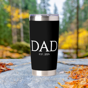 Neues Vatergeschenk Dad Established Thermobecher