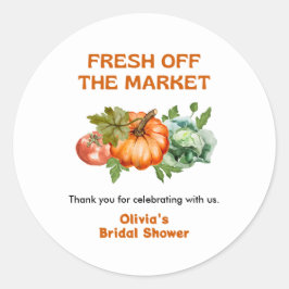 Neues vom Brautparty des Marktes Vielen Dank Runder Aufkleber