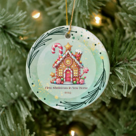 Neues Weihnachts-Zuhause Zitat Ornament
