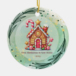 Neues Weihnachts-Zuhause Zitat Ornament
