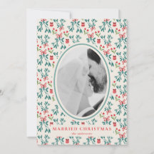 Neues Weihnachtskarten Grand Millenial Pattern