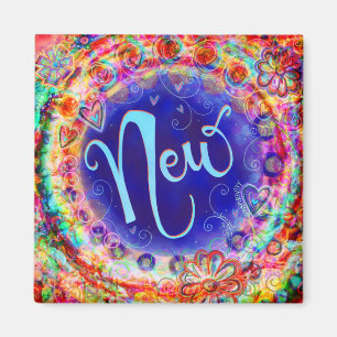 Neues Whimsical BoHo Inspirational Trendy Fun Magnet