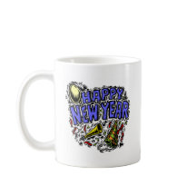 Neues Year&apos; s-Party-Zeit