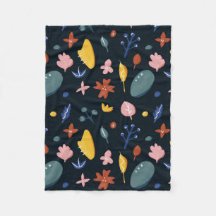 Neues Zuhause-Geschenk   Nahtlose Abstrakte Blume Fleecedecke
