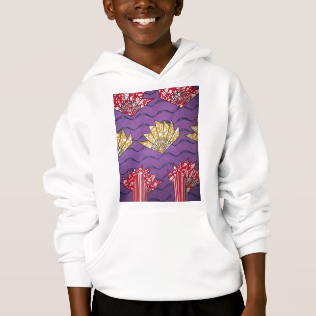 Neueste afrikanische Mode Hoodie (Vorderseite)