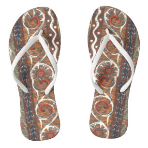 Neueste afrikanische Modefarben Traditionelles Des Flip Flops