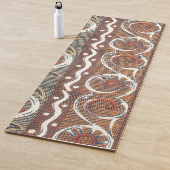 Neueste afrikanische Modefarben Traditionelles Des Yogamatte (Beispiel)