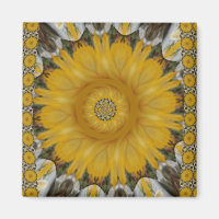 Neueste afrikanische Traditionelle Sonnenblumenmus